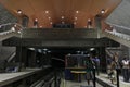 Metro station of the Sofia subway in Sofia, Bulgaria Ã¢â¬â aug 29, 2012. Royalty Free Stock Photo